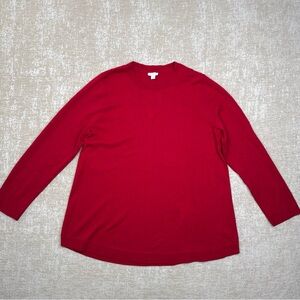 J jill Classic Red Women’s Sweater